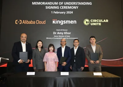 Kingsmen Exhibits, Alibaba Cloud and Circular Unite Ink MOU to Boost Sustainability in Singapore’s MICE Industry