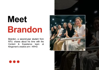 Brandon’s Internship Journey at KR+D