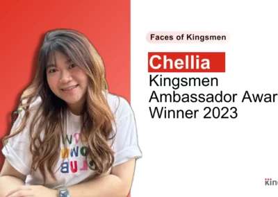 Kingsmen Ambassador Award 2023 Winner: Chellia