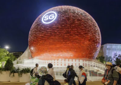 Singapore Pavilion Takes Home the People’s Choice Award at World Expo Awards