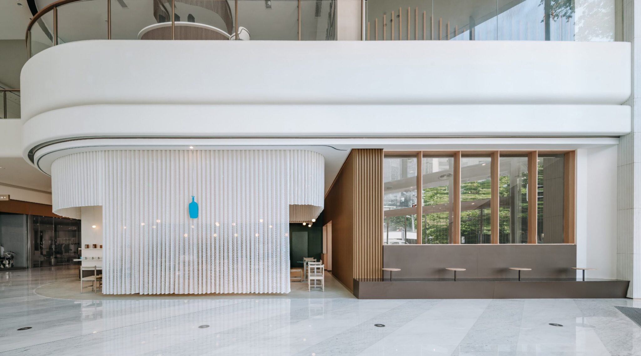 A Peaceful Coffee Retreat at Blue Bottle Coffee’s café