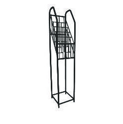A15H Brochure Stand (Black Rack)